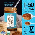 DairySky Lactose Free Milk Powder (16oz) & Organic Dulce de Leche 15oz | Lactose Free Nonfat Milk Kosher with Protein & Calcium | Caramel Sauce for Coffee, Ice Cream Toppings, Caramel Chocolate Spread - Image 2